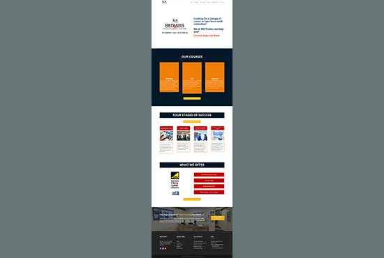 MR Trades Website